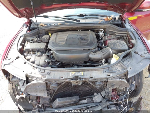 1C4RDJDG4MC639396 Dodge Durango Gt Plus Awd
