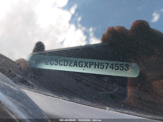 Dodge Challenger Sxt 2023 2C3CDZAGXPH574553 Image 9