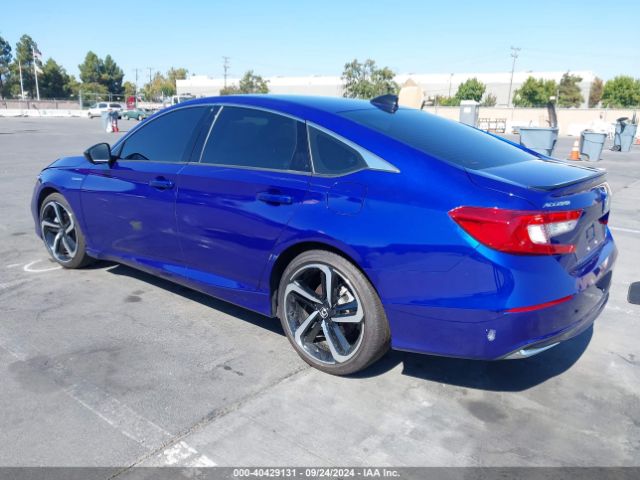 1HGCV3F20NA019739 Honda Accord Hybrid Sport