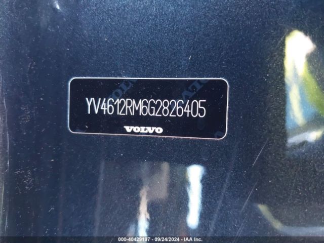 YV4612RM6G2826405 Volvo Xc60 T5 Platinum