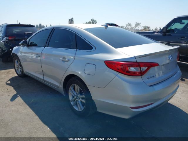 5NPE24AF3GH334207 Hyundai SONATA SE