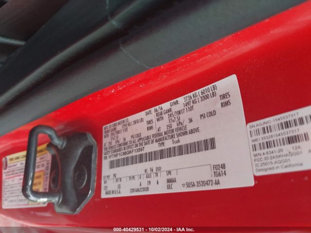 1FTMF1C88GKF13597 Ford F-150 Xl