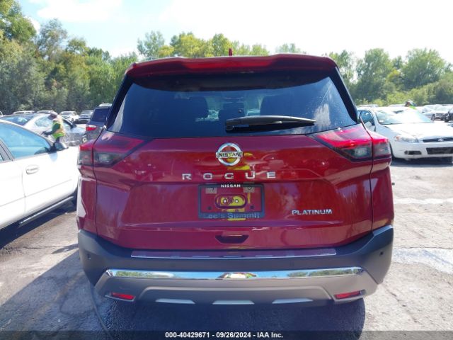 JN8AT3DC1MW101539 Nissan Rogue Platinum Fwd