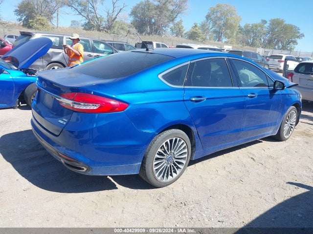 Ford FUSION SE 2017 3FA6P0T98HR264407 Image 4