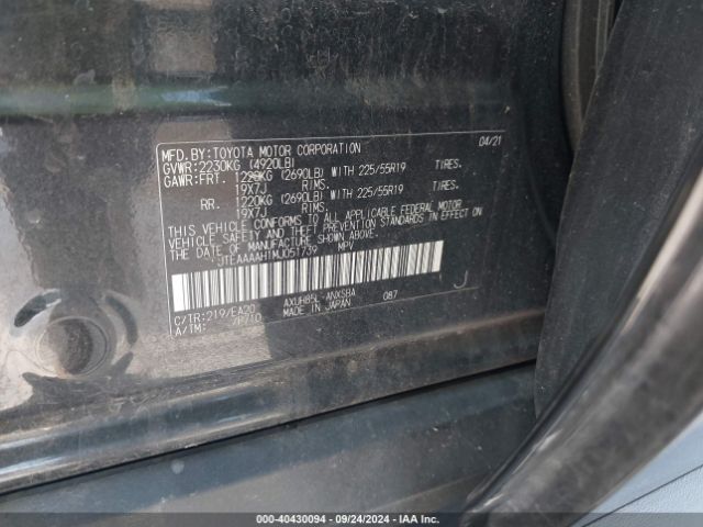 JTEAAAAH1MJ051739 Toyota Venza Limited
