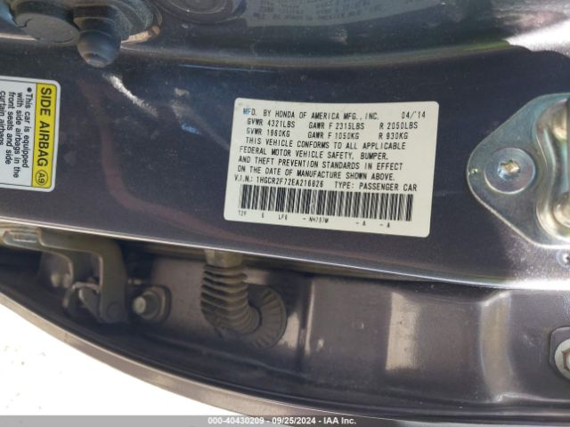 1HGCR2F72EA216826 Honda ACCORD EX