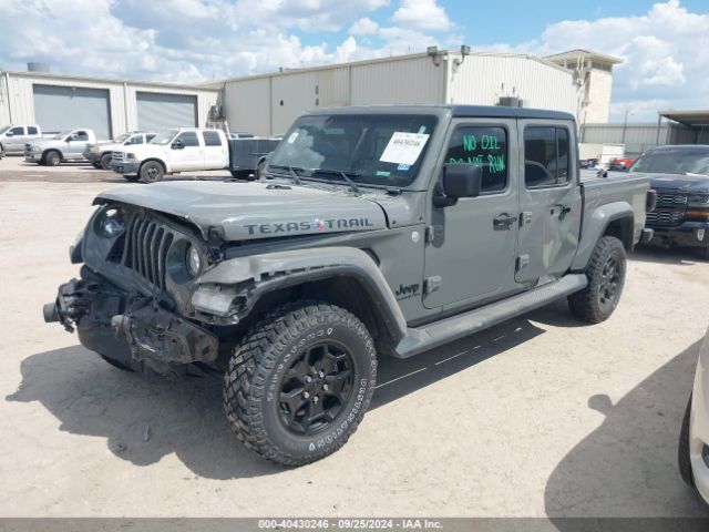1C6JJTAMXNL137237 Jeep Gladiator Texas Trail 4x4