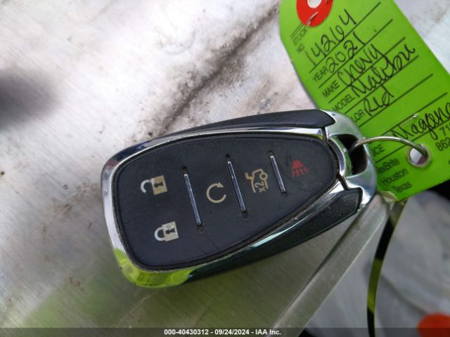 1G1ZG5ST9MF029970 Chevrolet Malibu Fwd Rs
