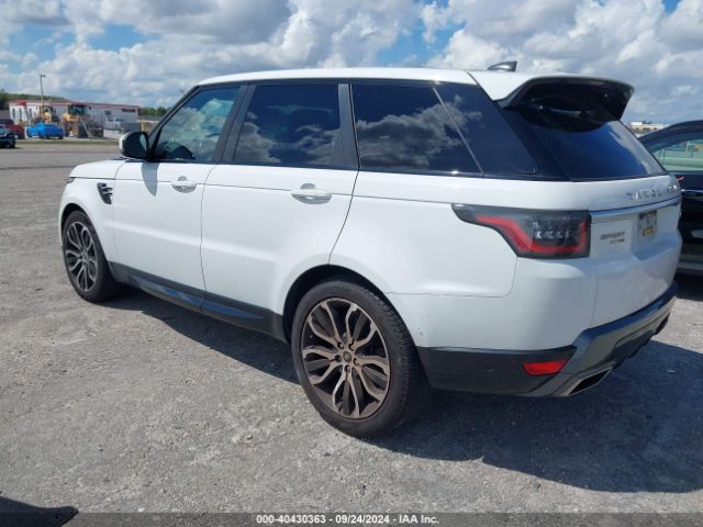 SALWR2RV1KA851398 Land Rover Range Rover Sport Hse