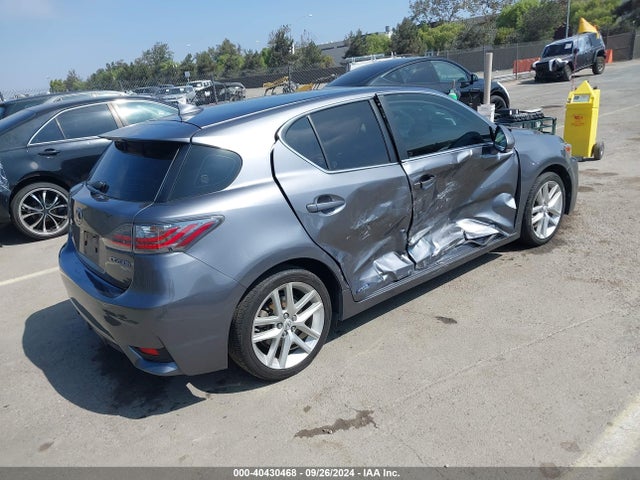 JTHKD5BH5E2199845 Lexus Ct 200h Hybrid