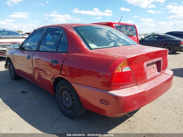 2001 MITSUBISHI MIRAGE JA3AY26CX1U022915 Photo 2