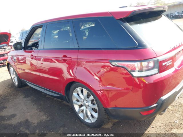 SALWR2VF7FA508020 Land Rover Range Rover Sport 3.0l V6 Supercharged Hse