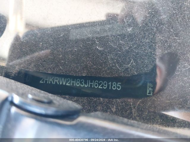 2HKRW2H83JH629185 Honda Cr-v Ex-l/ex-l Navi