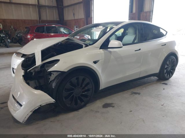 7SAYGDEF6NF457412 Tesla Model Y Performance Dual Motor All-wheel Drive