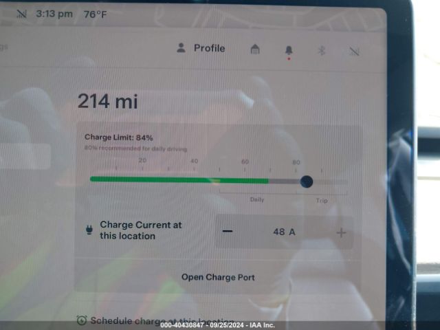 5YJ3E1EB4NF191655 Tesla MODEL 3