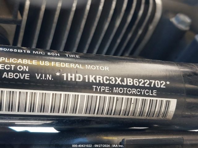 2018 HARLEY-DAVIDSON FLHXS 1HD1KRC3XJB622702 Photo 9