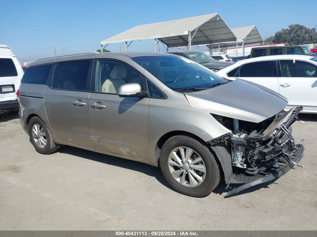 KIA SEDONA LX 2016 KNDMB5C1XG6149150 Image 1