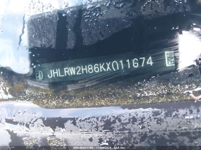 JHLRW2H86KX011674 Honda Cr-v Ex-l