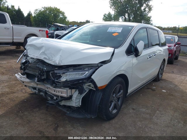 Honda ODYSSEY EX 2022 5FNRL6H58NB028347 Image 2