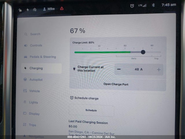 Tesla Model S 60/70/75/85 2016 5YJSA1E17GF141642 Image 17