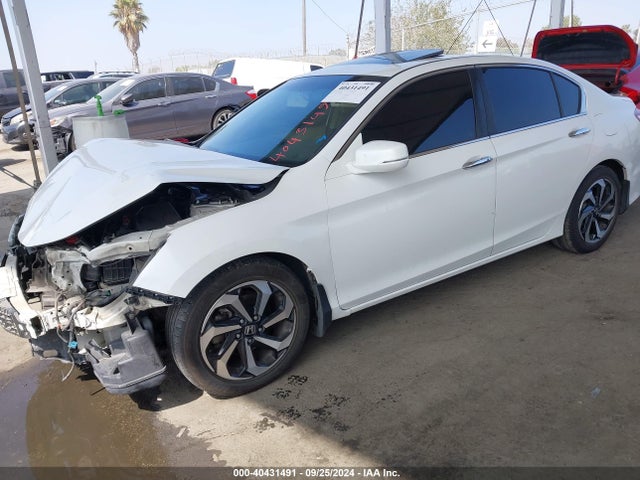 Honda Accord Ex-l 2016 1HGCR2F82GA077132 Image 2