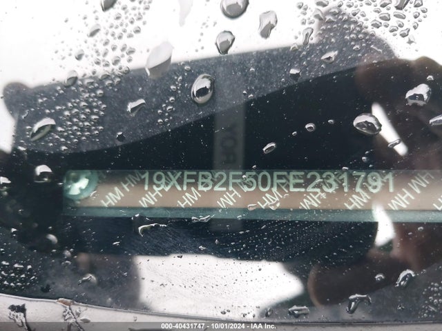 Honda Civic Lx 2015 19XFB2F50FE231791 Image 9
