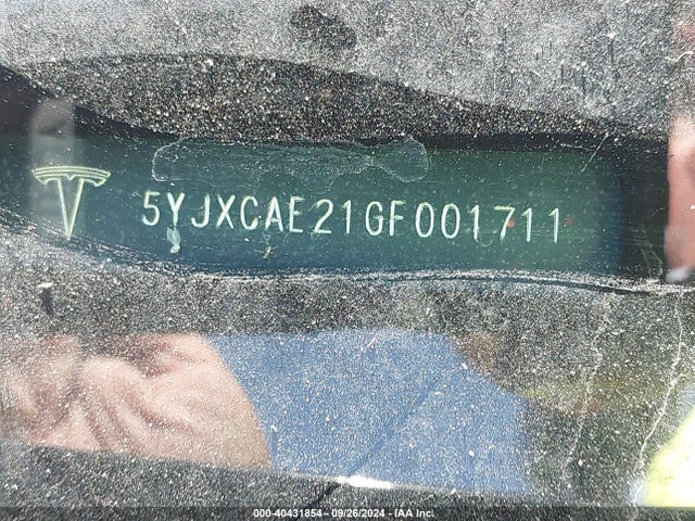 2016 TESLA MODEL X 5YJXCAE21GF001711 Photo 8
