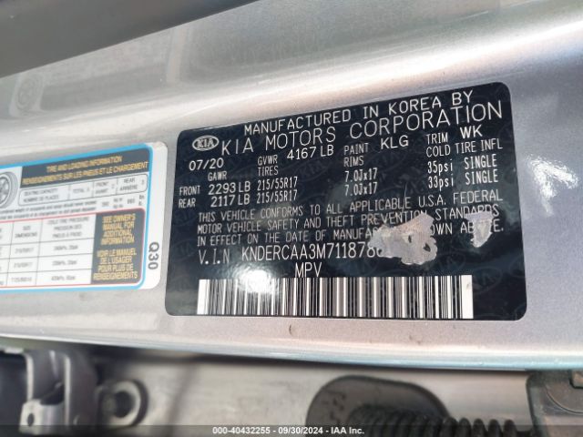 KNDERCAA3M7118786 KIA SELTOS EX