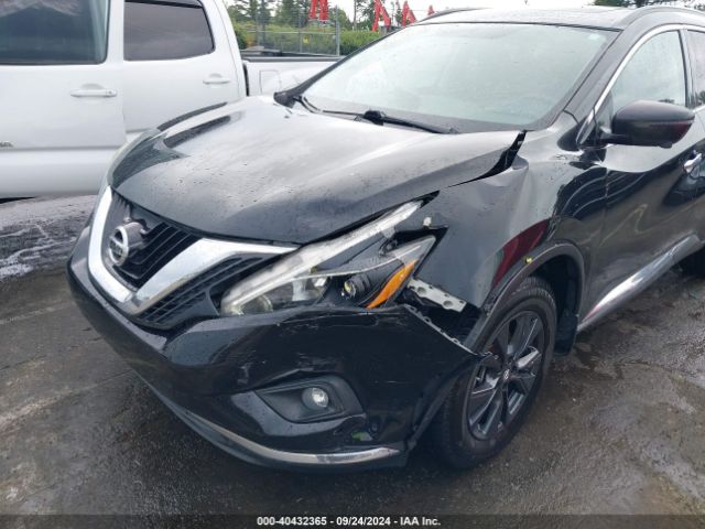 5N1AZ2MG4JN120249 Nissan MURANO SV