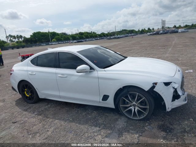 KMTG34TA0PU125005 Genesis G70 2.0t Rwd