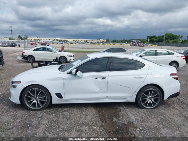 KMTG34TA0PU125005 Genesis G70 2.0t Rwd