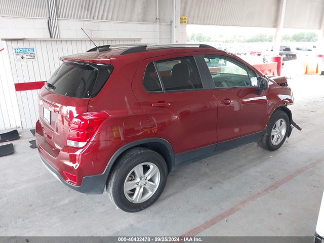 Chevrolet Trax Awd Lt 2021 KL7CJPSM2MB375155 Image 4