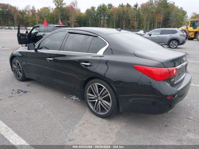 JN1BV7AR9EM698353 Infiniti Q50 Premium