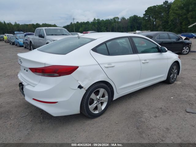 5NPD84LF7JH232908 Hyundai ELANTRA SEL