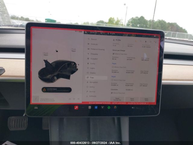 5YJ3E1EB6MF916395 Tesla Model 3 Long Range Dual Motor All-wheel Drive