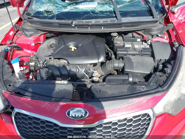 KNAFZ4A89G5548763 KIA FORTE EX