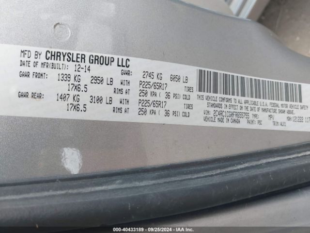 2C4RC1CG0FR655755 Chrysler Town & Country Touring-l