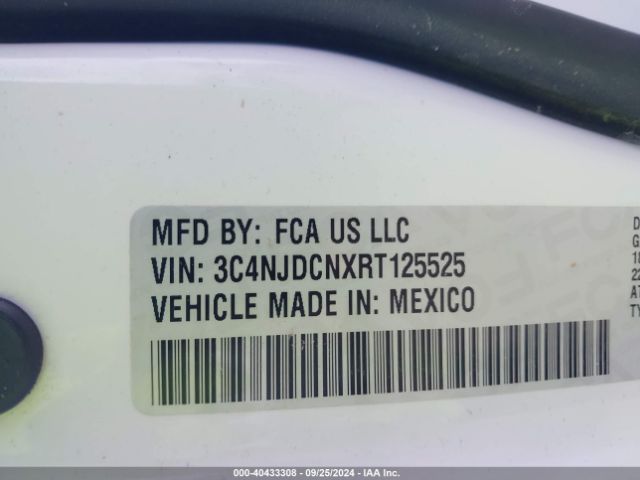 3C4NJDCNXRT125525 Jeep Compass Limited 4x4