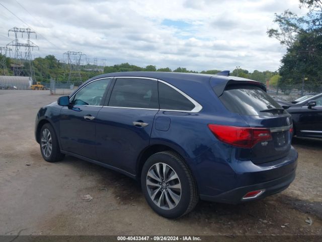 5FRYD4H43GB029265 Acura Mdx Technology   Acurawatch Plus Packages/technology Package