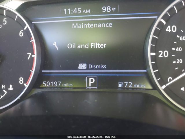 1N4BL4DV9NN330944 Nissan Altima Sv Fwd