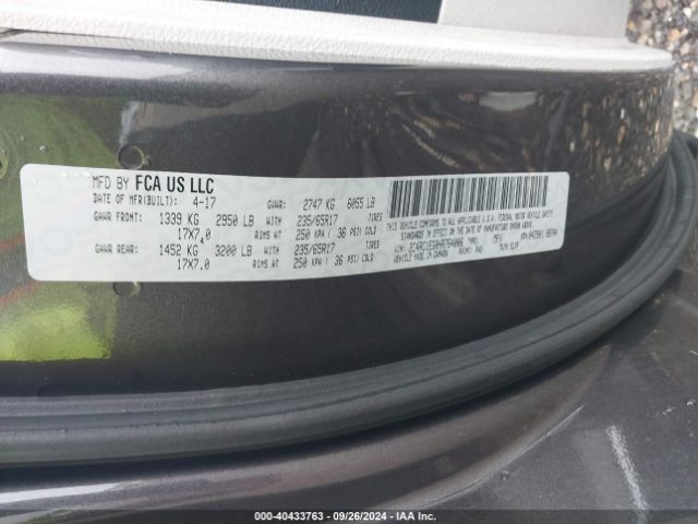 2C4RC1EG0HR764006 Chrysler Pacifica Touring-l Plus
