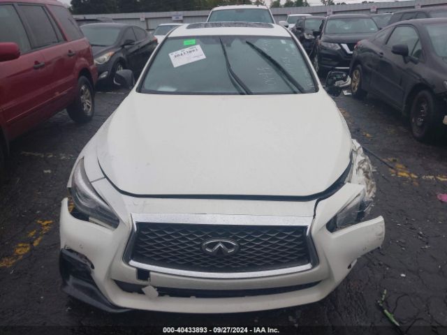 JN1FV7AP2JM460144 Infiniti Q50 3.0t Red Sport 400