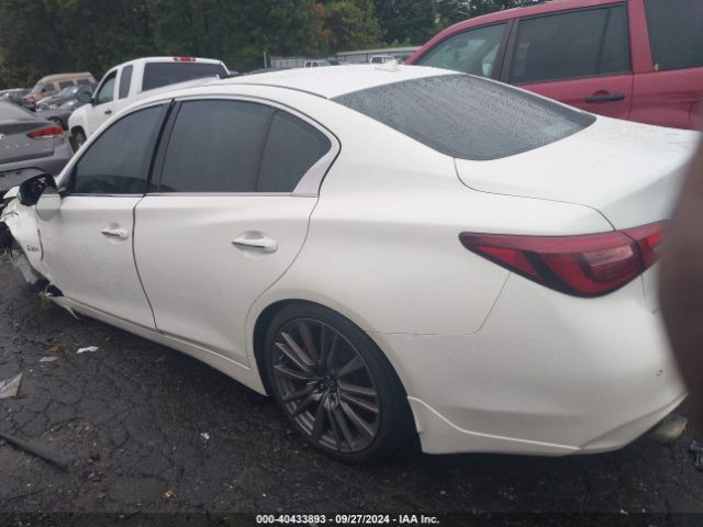 JN1FV7AP2JM460144 Infiniti Q50 3.0t Red Sport 400