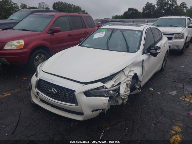 JN1FV7AP2JM460144 Infiniti Q50 3.0t Red Sport 400