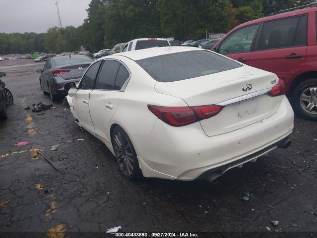 JN1FV7AP2JM460144 Infiniti Q50 3.0t Red Sport 400