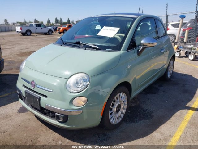 2012 FIAT 500 3C3CFFCR5CT142705 Photo 1