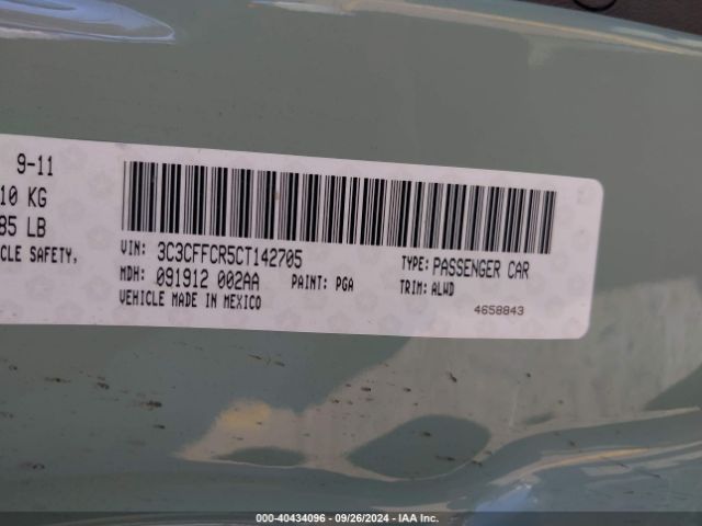 2012 FIAT 500 3C3CFFCR5CT142705 Photo 8