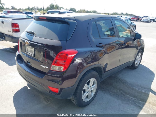 Chevrolet Trax Fwd Ls 2020 KL7CJKSB5LB352601 Image 4