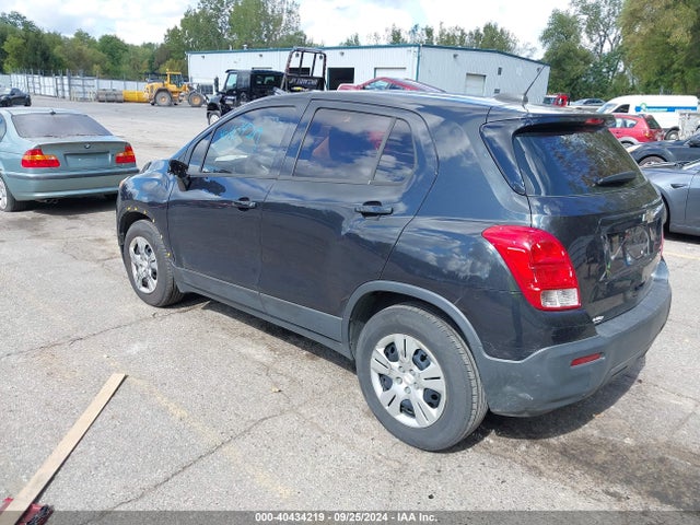 Chevrolet Trax 1ls 2016 KL7CJKSB7GB571405 Image 3