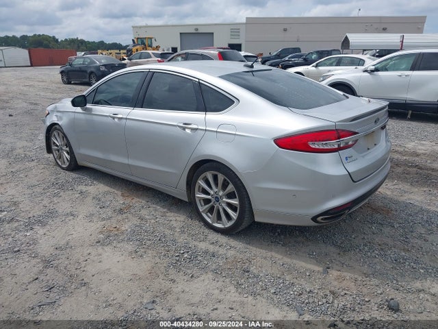 Ford Fusion Platinum 2017 3FA6P0K99HR132421 Image 3